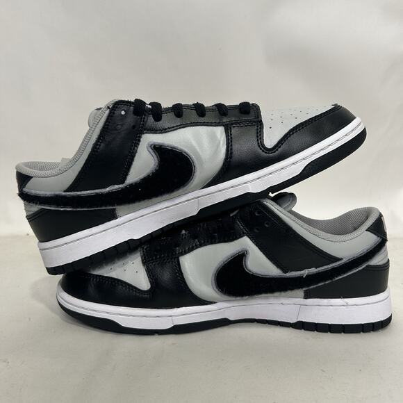 Nike Dunk Low Retro Chenille Swoosh “Black Grey”